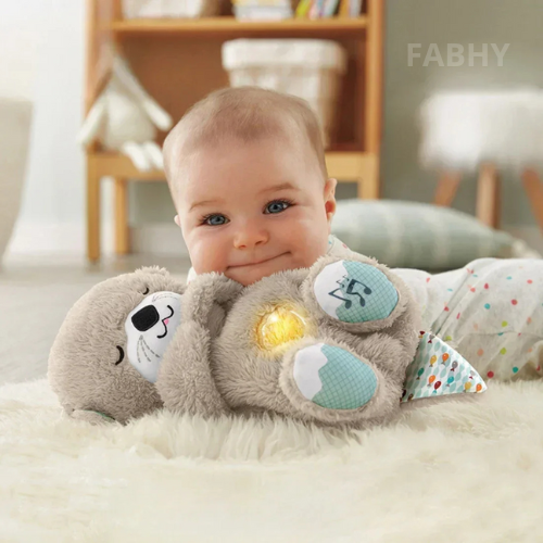 Relax Plus ™ Nutria Peluche De Apego Con Respiracion