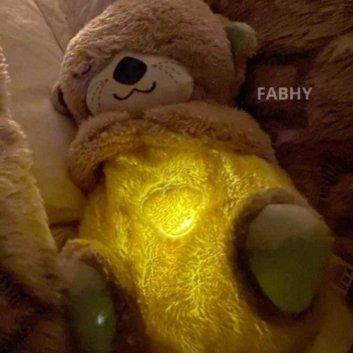 Relax Plus ™ Nutria Peluche De Apego Con Respiracion