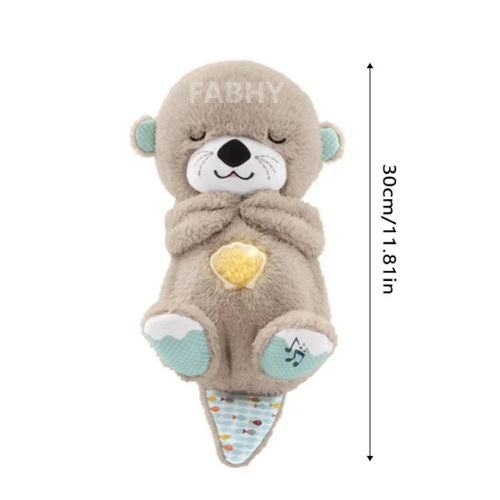 Relax Plus ™ Nutria Peluche De Apego Con Respiracion